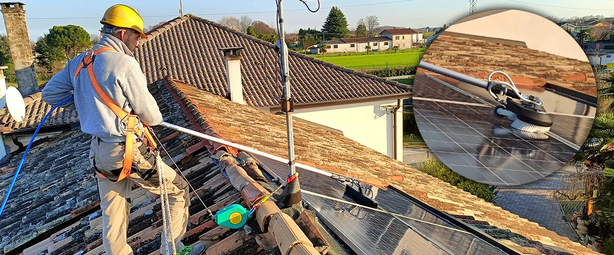 Pulizia fotovoltaico con acqua demineralizzata - Venezia Treviso Padova - PJ Art Stube